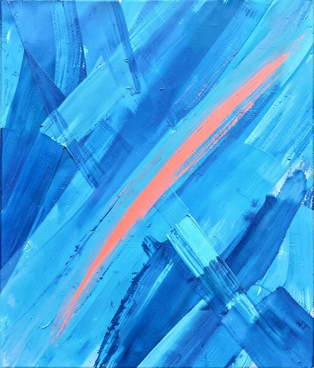 Currents in Motion, 2025 Oil on linen